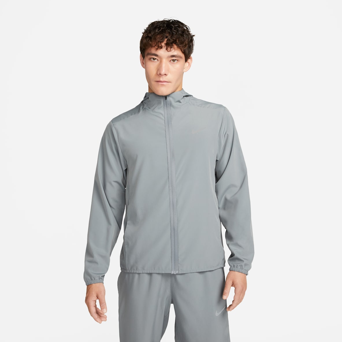 Nike フード付きウィンドブレーカー グレー・ホワイト 楽天市場】ナイキ ウインドブレーカー 白（カラーグレー）の通販